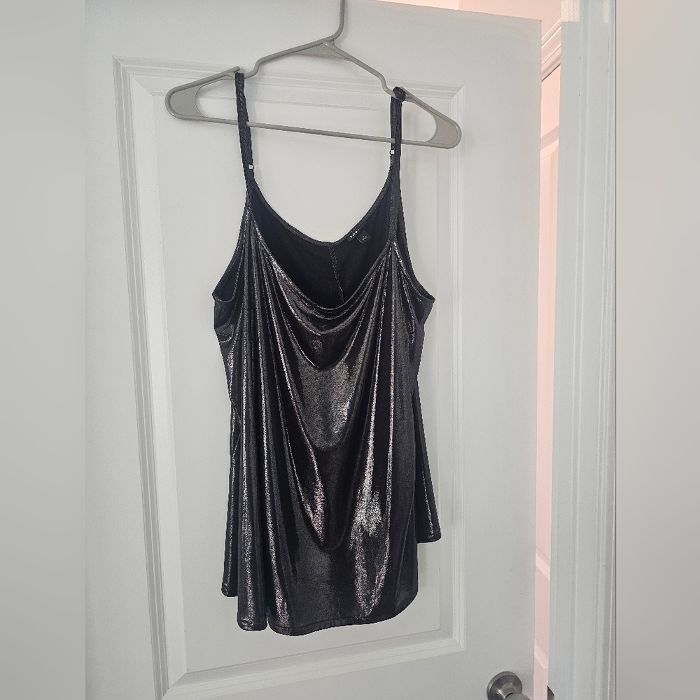 Torrid Black Metallic Women's Top